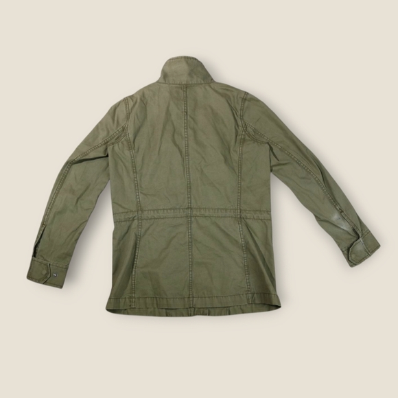 Madewell Jacket Women’s SZ XS Military Green Full Zip Four Pocket - Picture 9 of 9